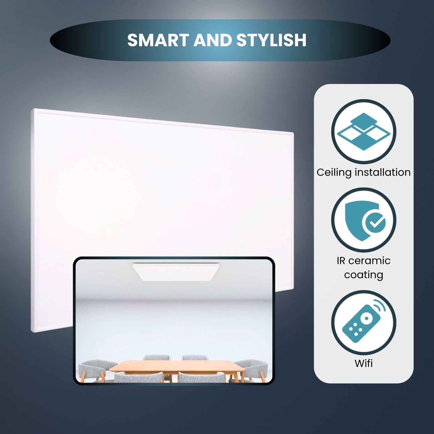 InfraPro Exclusive WiFi Serie Infraroodpanelen – Diverse Varianten