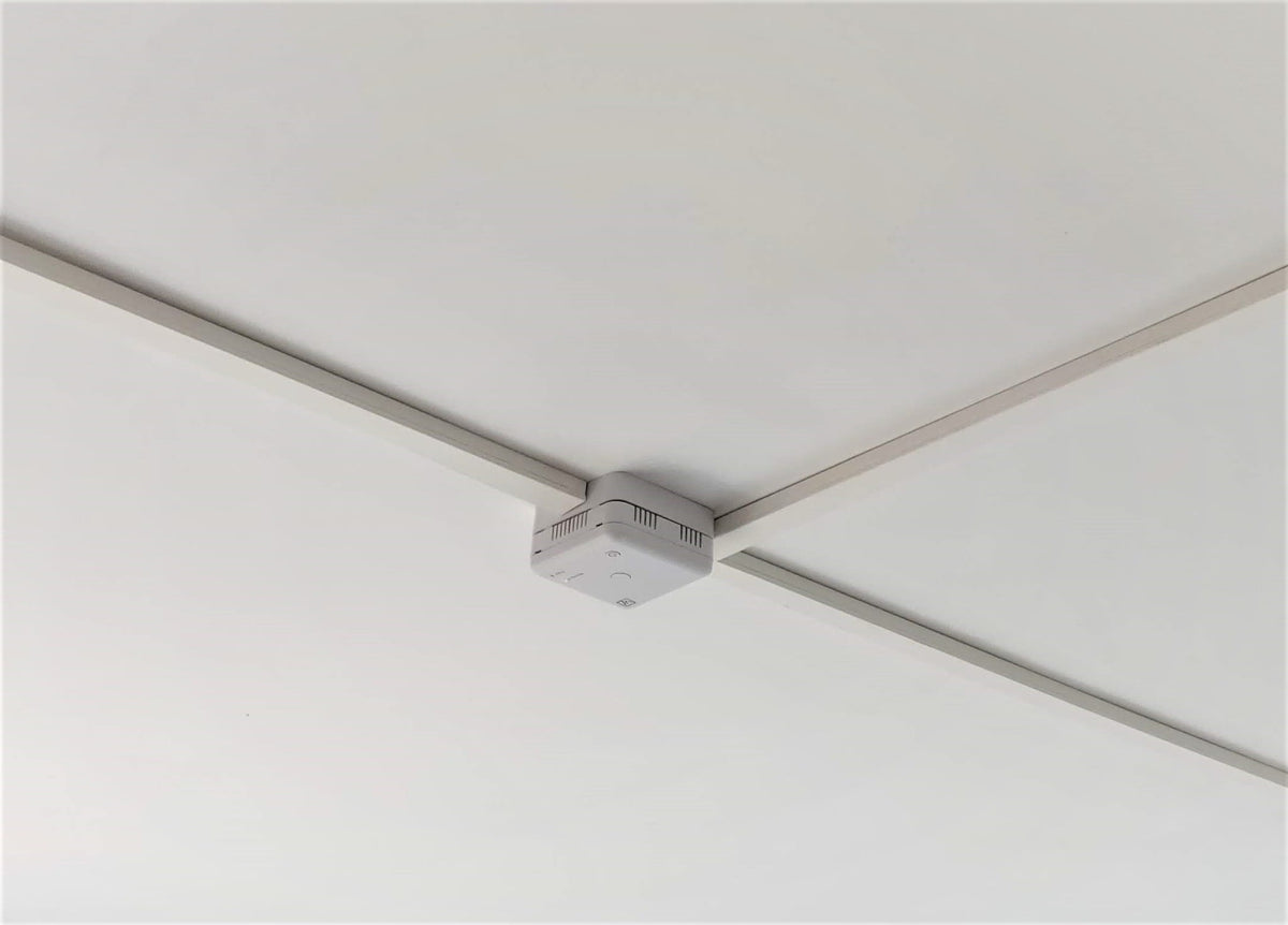 Infra Heating Opbouwrand voor opbouw ontvanger zwart
