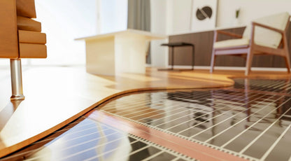 Luctriqa Infrarood Verwarmingsfolie 100W per m² 230V – energiezuinige verwarmingsfolie voor vloerverwarming, ideaal voor installatie in slimme huizen en commerciële ruimtes, biedt comfortabel warmte en een efficiënte warmteverdeling
